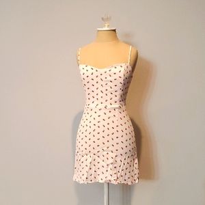 Reformation Mini Floral Dress Size 4